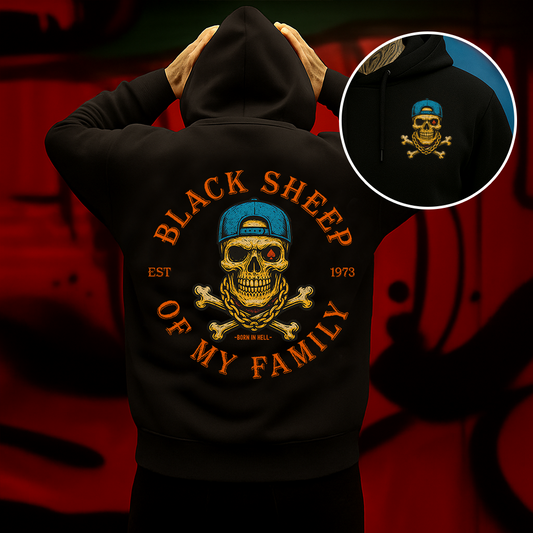 Black Sheep Skull Hoodie