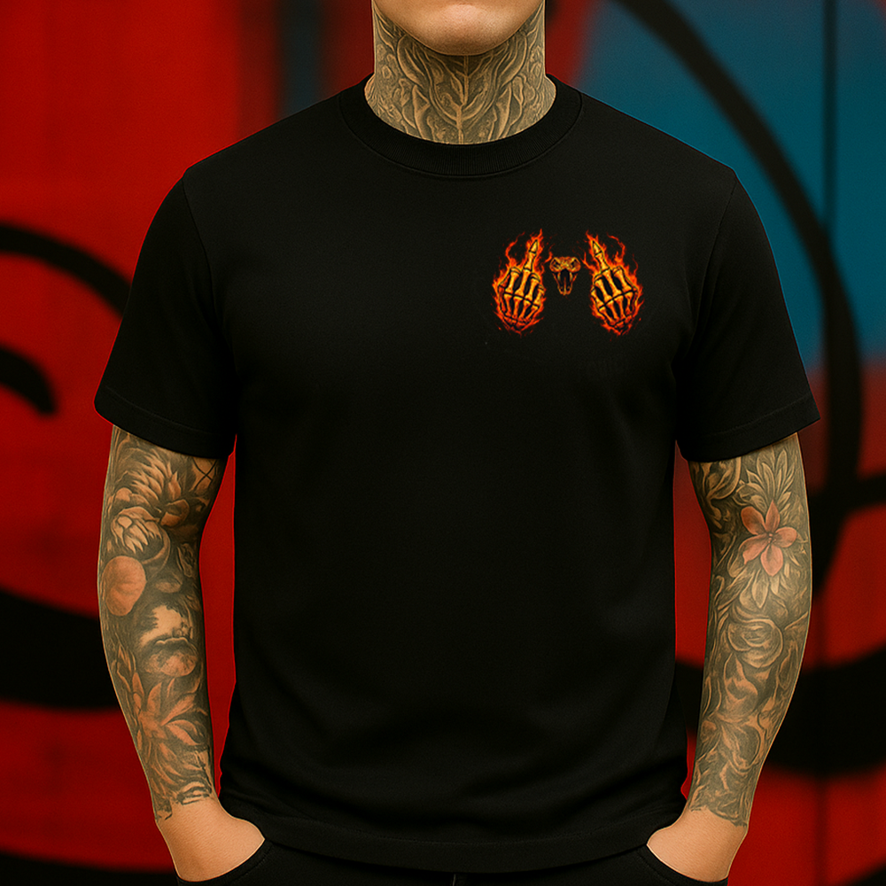 Do Dumb Stuff and Get Smart Quick T-Shirt Funny Skeleton Flame Graphic, Bold Rebel Streetwear Gift