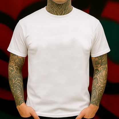 Gold Skull with Headphones T-Shirt – DJ Music Lover Graphic Tee – Metallic Skull Streetwear for Men & Women